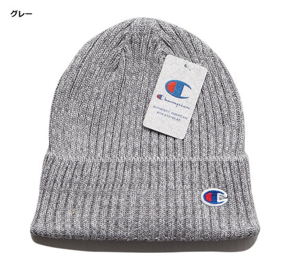 CHAMPION チャンピオン ニットキャップ リブ編み Cマーク (590-002A)