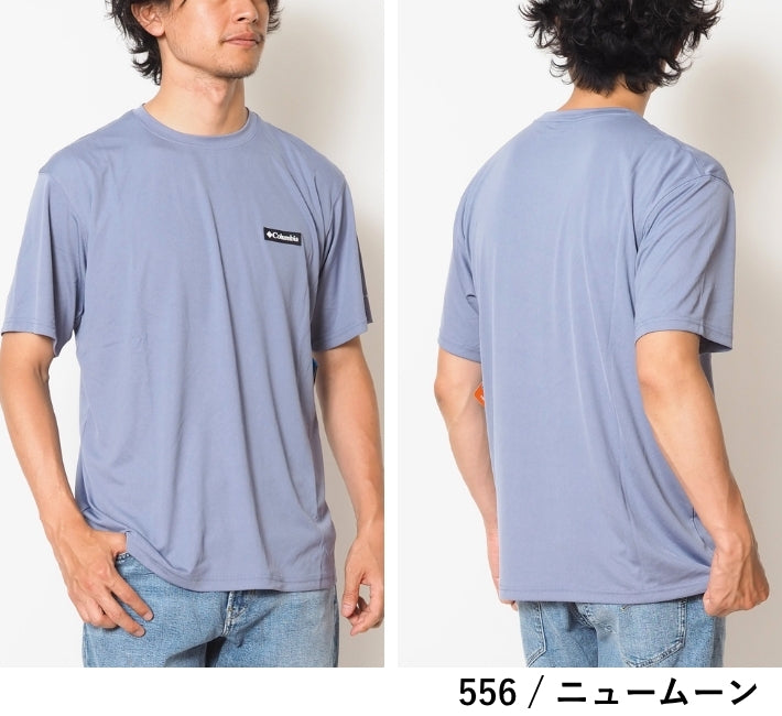 COLUMBIA コロンビア Tシャツ 半袖 オムニフリーズゼロ 接触冷感 吸汗速乾 紫外線防止 (XM9614)