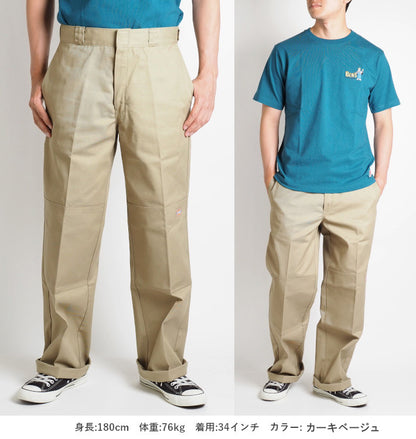 DICKIES ディッキーズ ダブルニーワークパンツ ルーズフィット レングス32 (14788800/85283)