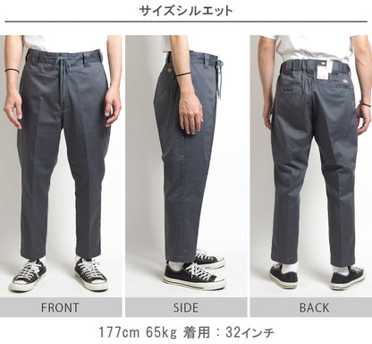 DICKIES ディッキーズ TCストレッチ ウエストイージー 8分丈パンツ (70039100)