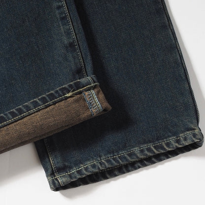 EDWIN エドウィン 403 ふつうのストレート ジーンズ デニムパンツ 綿100% 股上深め 日本製 (E403)