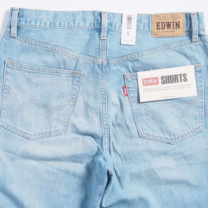 EDWIN エドウィン ベーシック デニム ショートパンツ (EMS008)