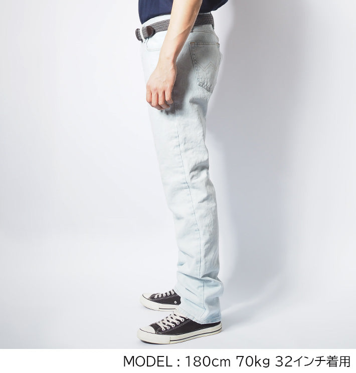 EDWIN エドウィン 403 ふつうのストレート ジーンズ デニムパンツ 綿100% 日本製 ブリーチ (E403-79)