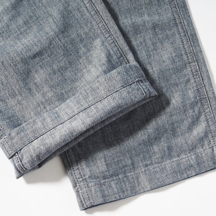 EDWIN エドウィン EASY WEAR イージーベイカーパンツ シャンブレー リップストップ (EEW04)