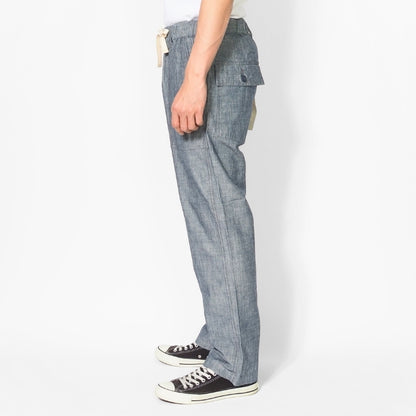EDWIN エドウィン EASY WEAR イージーベイカーパンツ シャンブレー リップストップ (EEW04)