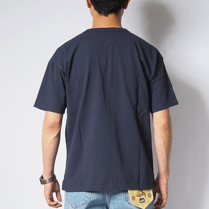 Goodwear グッドウェア Tシャツ 半袖 ヘンリーネック レギュラー USAコットン (2W7-2522)