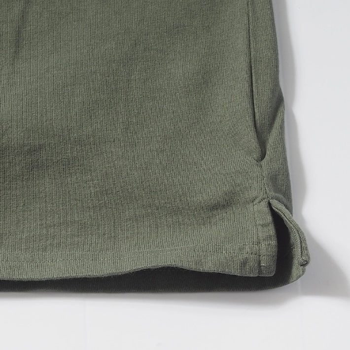 Goodwear グッドウェア ロンT 長袖 ヘンリーネック ビッグシルエット USAコットン (2W7-61206)