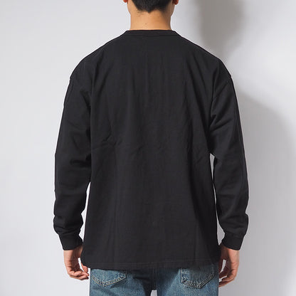 Goodwear グッドウェア ロンT 長袖 ヘンリーネック ビッグシルエット USAコットン (2W7-61206)