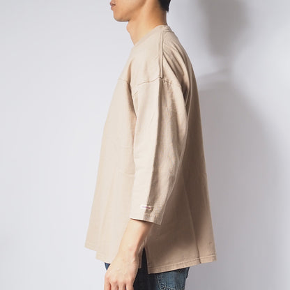 Goodwear グッドウェア ロンT 七分袖 フットボール ビッグシルエット USAコットン (2W7-0505)