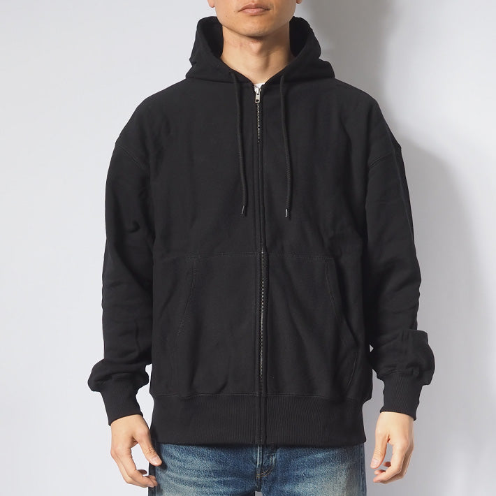 Goodwear グッドウェア ジップパーカー スウェット 裏毛 オーバーサイズ USAコットン (2W7-64219)