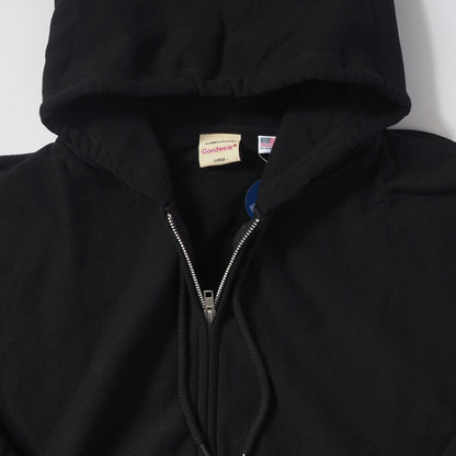 Goodwear グッドウェア ジップパーカー スウェット 裏毛 オーバーサイズ USAコットン (2W7-64219)