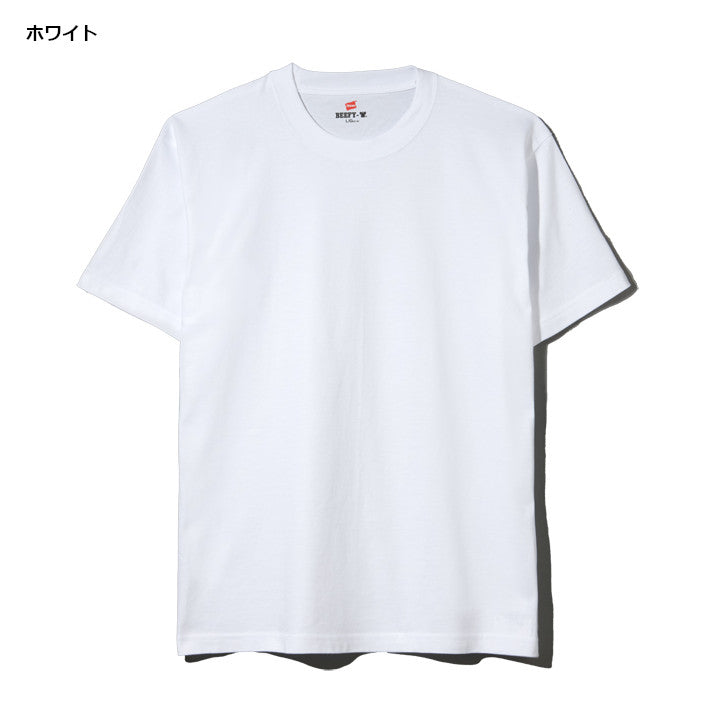 【大きいサイズ】HANES ヘインズ ビーフィー Tシャツ 半袖 無地 厚手 (H5180L)