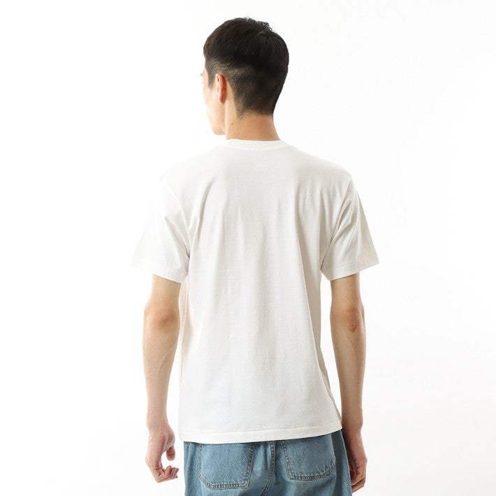 HANES ヘインズ SHIRO シロ クルーネックTシャツ 半袖 無地 厚手 (HM1-X201)