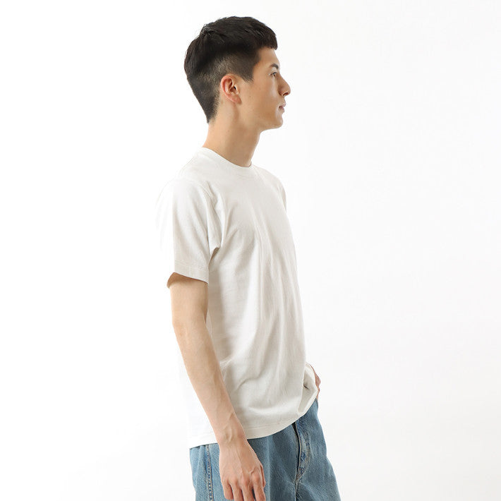 【大きいサイズ】HANES ヘインズ SHIRO シロ クルーネックTシャツ 半袖 無地 厚手 (HM1-X201)