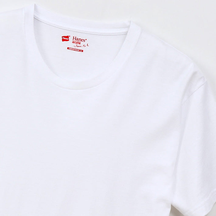 HANES ヘインズ 2パックTシャツ 半袖 2枚組 ジャパンフィット (H5310 H5320)