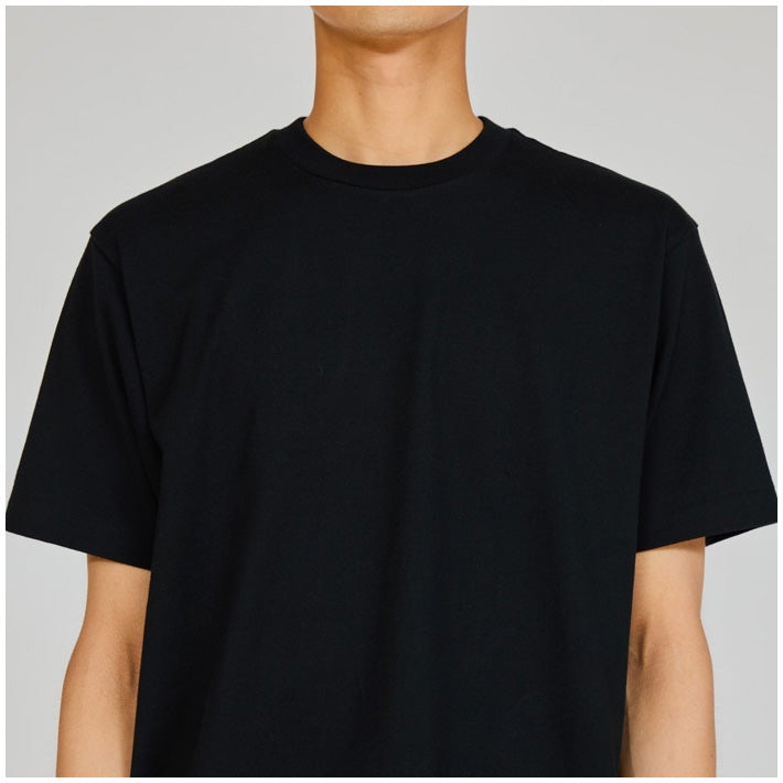 HANES ヘインズ KURO クロ クルーネックTシャツ 半袖 無地 厚手 (HM1-D202)