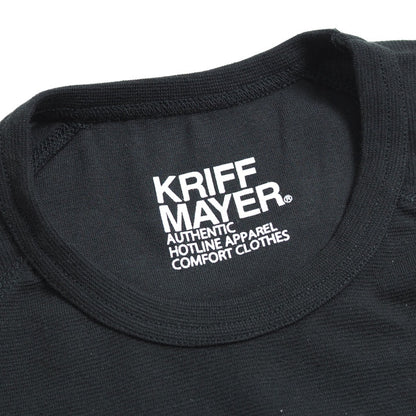 KRIFF MAYER クリフメイヤー ヘビーリップル7分袖Tシャツ 無地 (2237850)