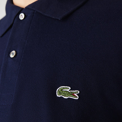 LACOSTE ラコステ ポロシャツ 半袖 鹿の子 ワンポイント クラシックフィット 日本製 (L1212LJ)