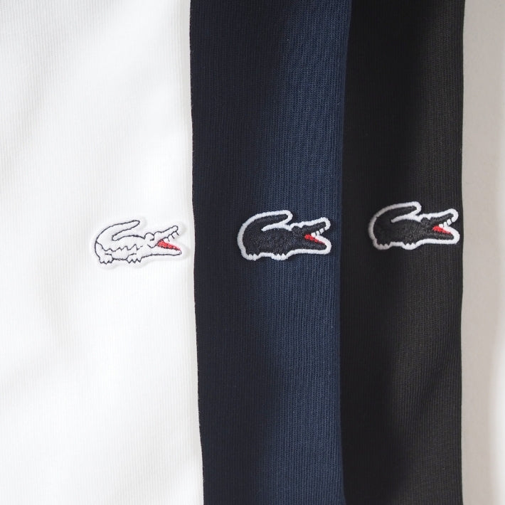 LACOSTE ラコステ ロンT 長袖 クルーネック ワンポイント 無地 クラシックフィット (TH5583)