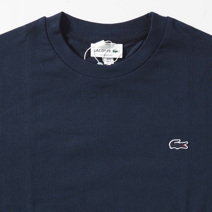 LACOSTE ラコステ ロンT 長袖 クルーネック ワンポイント 無地 クラシックフィット (TH5583)