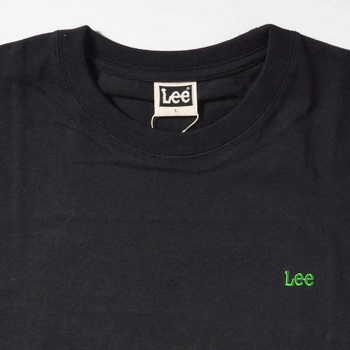 Lee リー Tシャツ 半袖 バックロゴ 刺繍 ツートーンロゴ (LT3187)