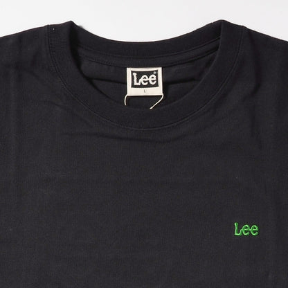 Lee リー Tシャツ 半袖 バックロゴ 刺繍 ツートーンロゴ (LT3187)