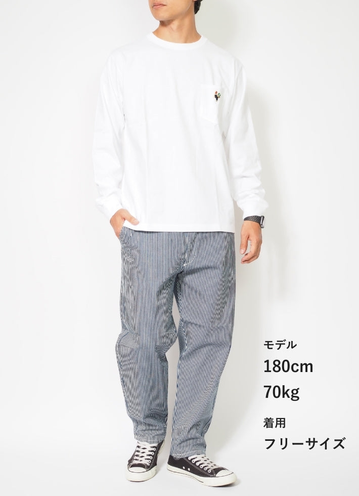 LEE FLeeasy リー フリージー ナロー イージーパンツ ストレッチ サイズフリー ユニセックス ( LM5807)