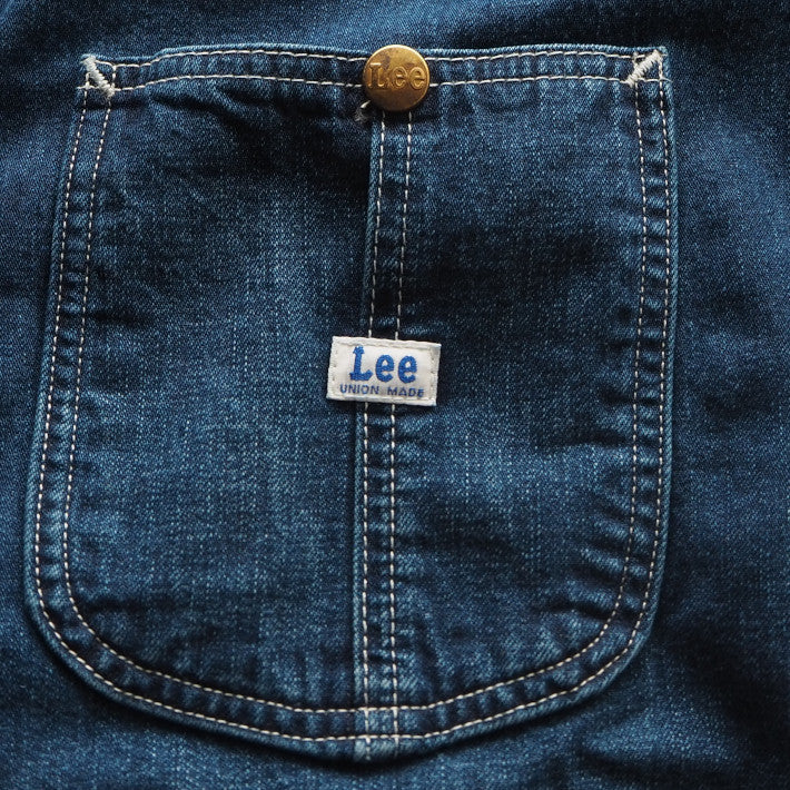 LEE リー ツナギ オールインワン UNION ALL デニム ヒッコリー ダンガリーズ (LM7213)