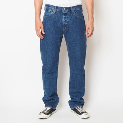 Levi's リーバイス 501 オリジナル ストレート ボタンフライ ミッドブルー (005010114)