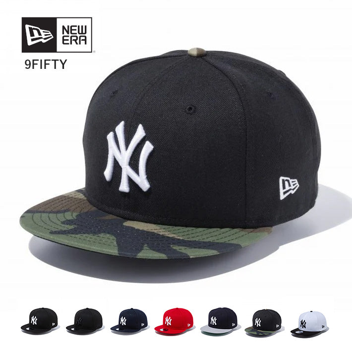 NEW ERA ニューエラ キャップ 9FIFTY NYロゴ ニューヨーク・ヤンキース 定番 帽子 (950 NEYYAN)