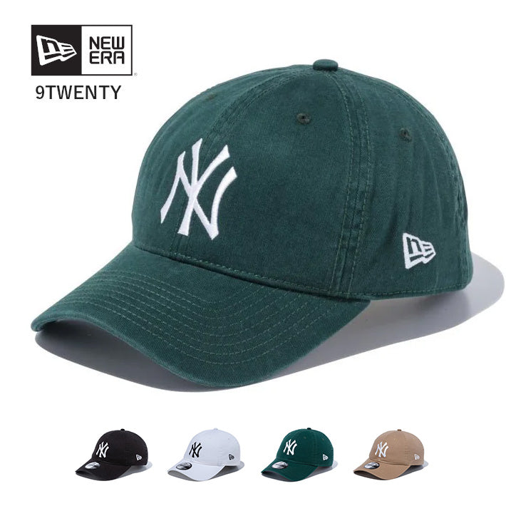 NEW ERA ニューエラ キャップ 9TWENTY NYロゴ ニューヨーク・ヤンキース 定番 帽子 (920 WASHED NEYYAN)