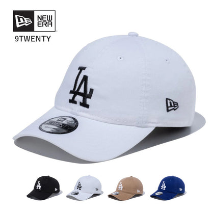 NEW ERA ニューエラ キャップ 9TWENTY LAロゴ ロサンゼルス・ドジャース 定番 帽子 (920 WASHED LOSDOD)