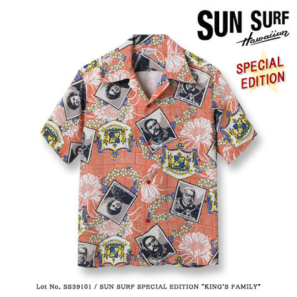 SUN SURF サンサーフ スペシャルエディション アロハシャツ 開襟シャツ 日本製 カメハメハ王家 (SS39101) メンズファッション ブランド