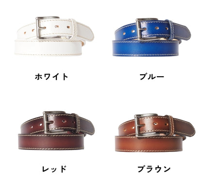 WRANGLER ラングラー レザーベルト 牛革 日本製 ぼかし 35mm ローラー (WR3535)